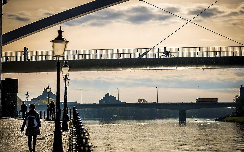 De Maas in Maastricht. beeld ANP, Marcel van Hoorn