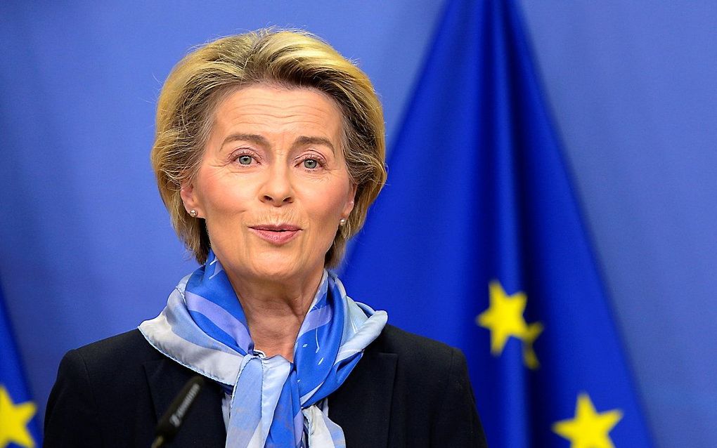 Von der Leyen. beeld AFP