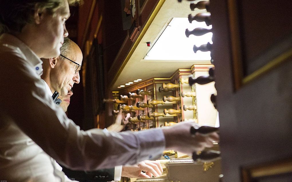 Organist Peter Eilander verzorgt op 2 januari een livestreamconcert vanuit de Rotterdamse Laurenskerk. beeld nieuwjaarsconcerten.nl