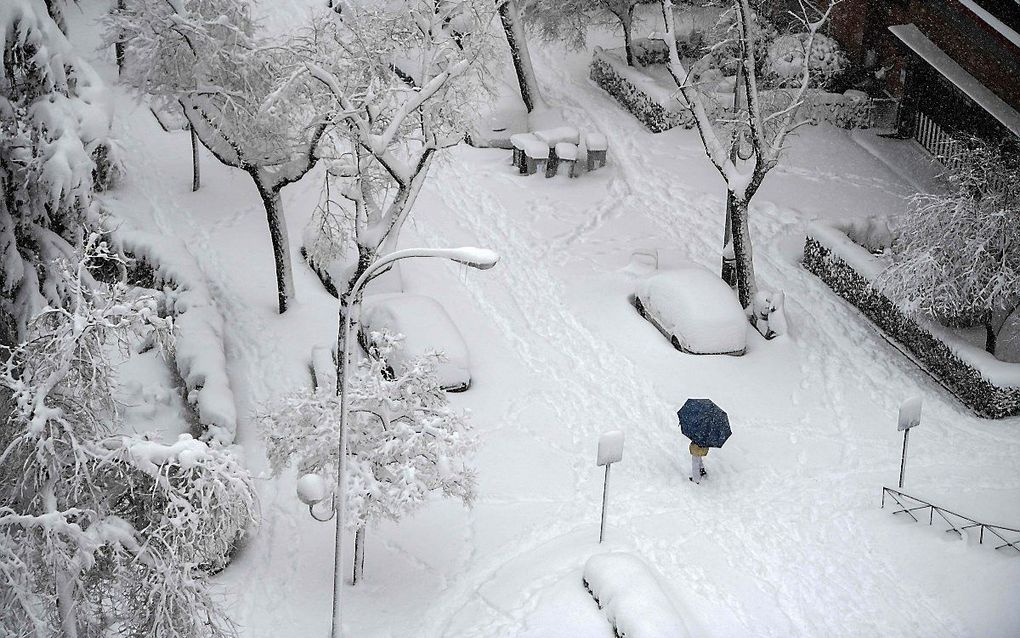 Madrid. beeld AFP, Oscar del Pozo