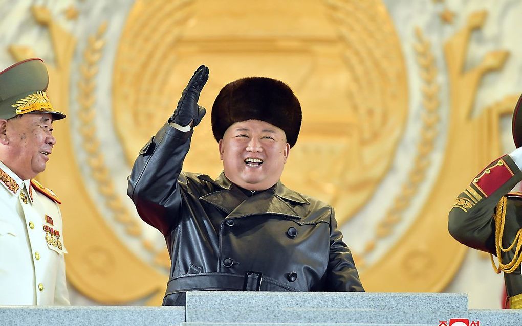 Kim Jong-un. beeld EPA/KCNA