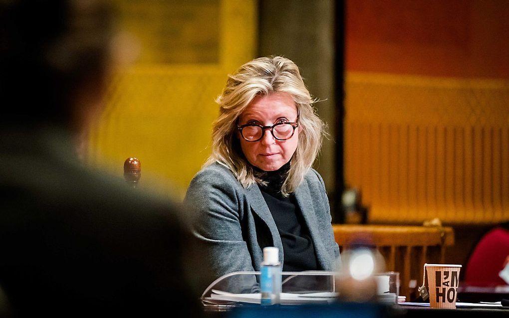 Minister Kajsa Ollongren van Binnenlandse Zaken. beeld ANP, Bart Maat