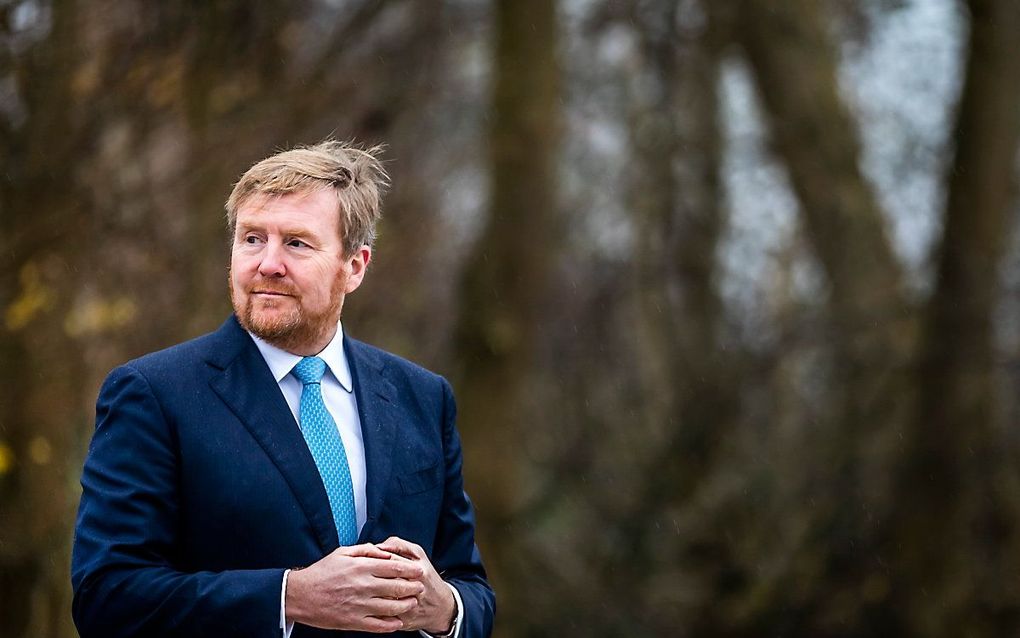 Koning Willem-Alexander. beeld ANP, Remko de Waal