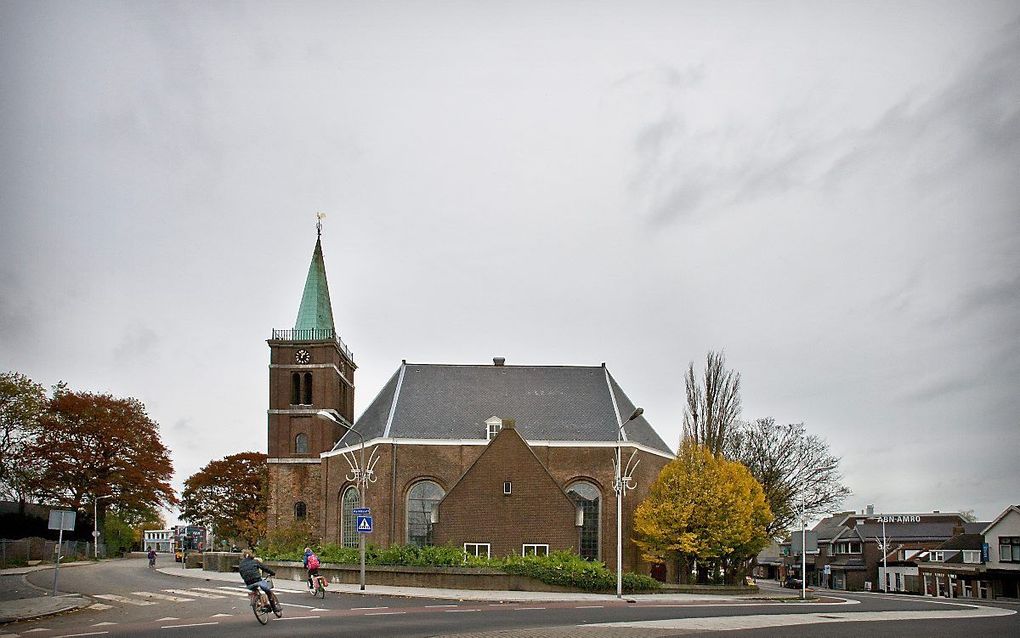 De Grote Kerk in het centrum van Sliedrecht. beeld RD, Henk Visscher