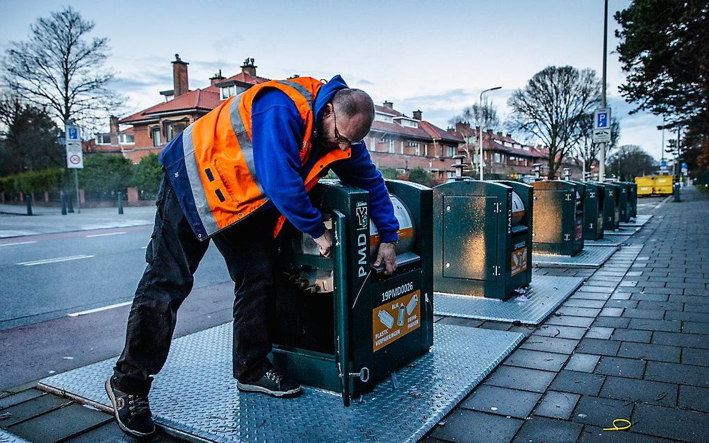 Van de belangrijkste gemeentelijke heffingen nam de opbrengst uit de afvalstoffenheffing en reinigingsrechten het meest toe. beeld ANP, Sem van der Wal