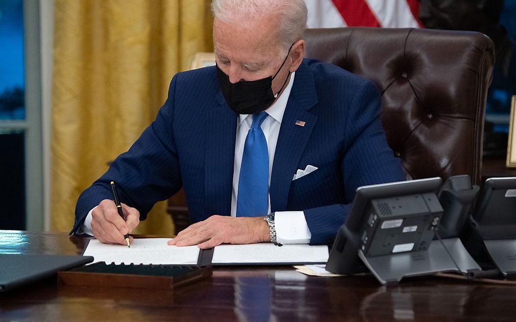 President Biden. beeld AFP