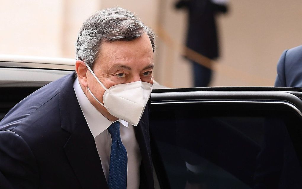 Draghi. beeld EPA