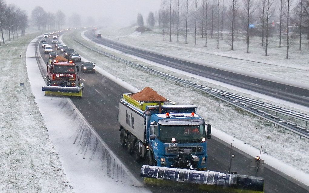 Winters weer in Zeeland. beeld ANP, Venema Media