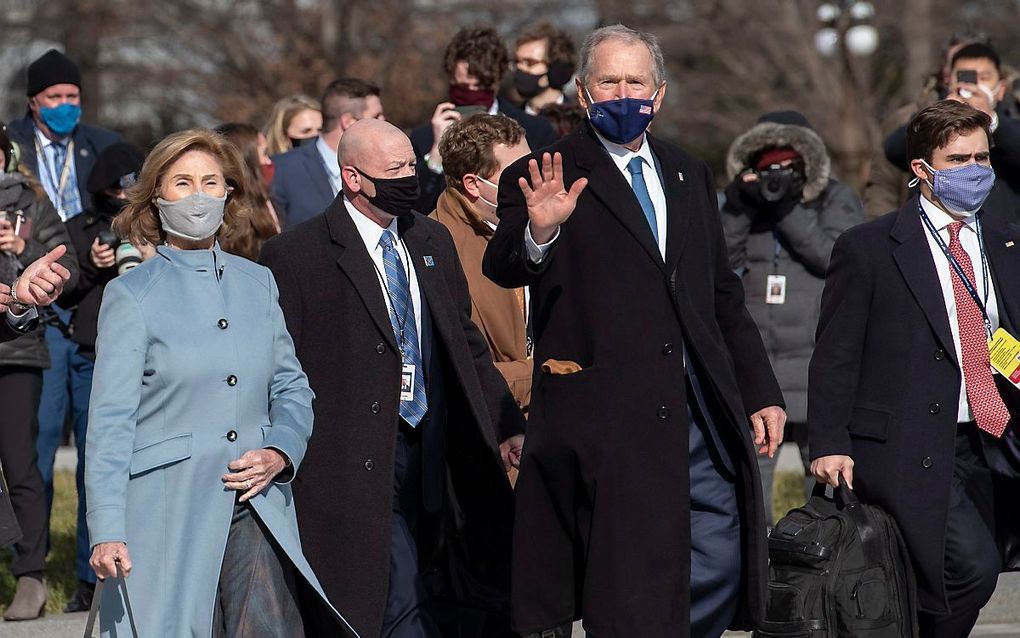 George W. Bush. beeld EPA, Rod Lamkey