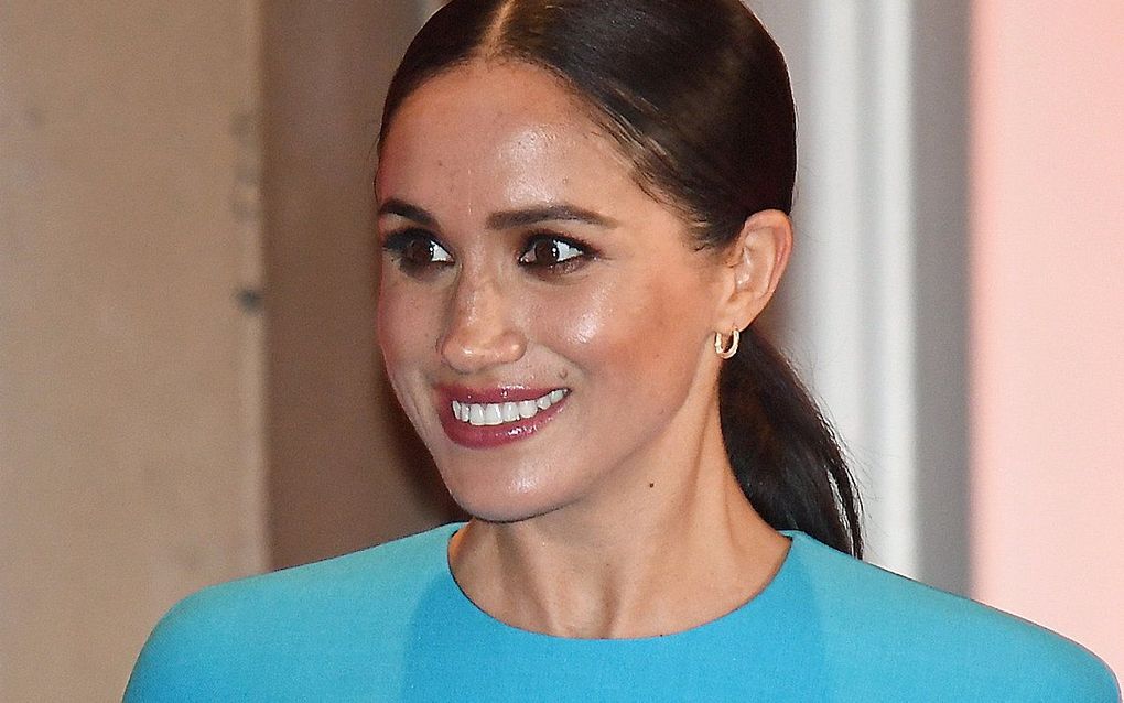 Meghan. beeld EPA, NEIL HALL