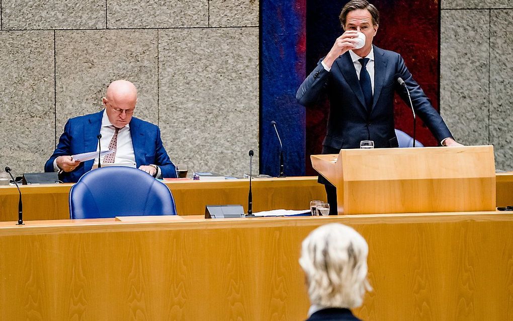 Rutte en Wilders. beeld ANP, Bart Maat