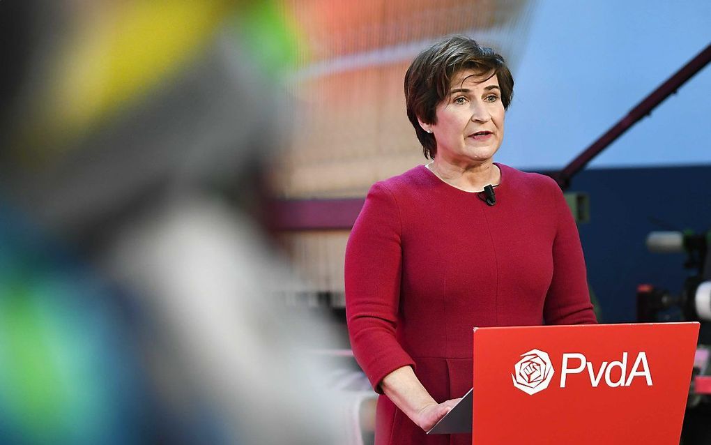 PvdA-lijsttrekker Lilianne Ploumen. beeld ANP, Piroschka van de Wouw