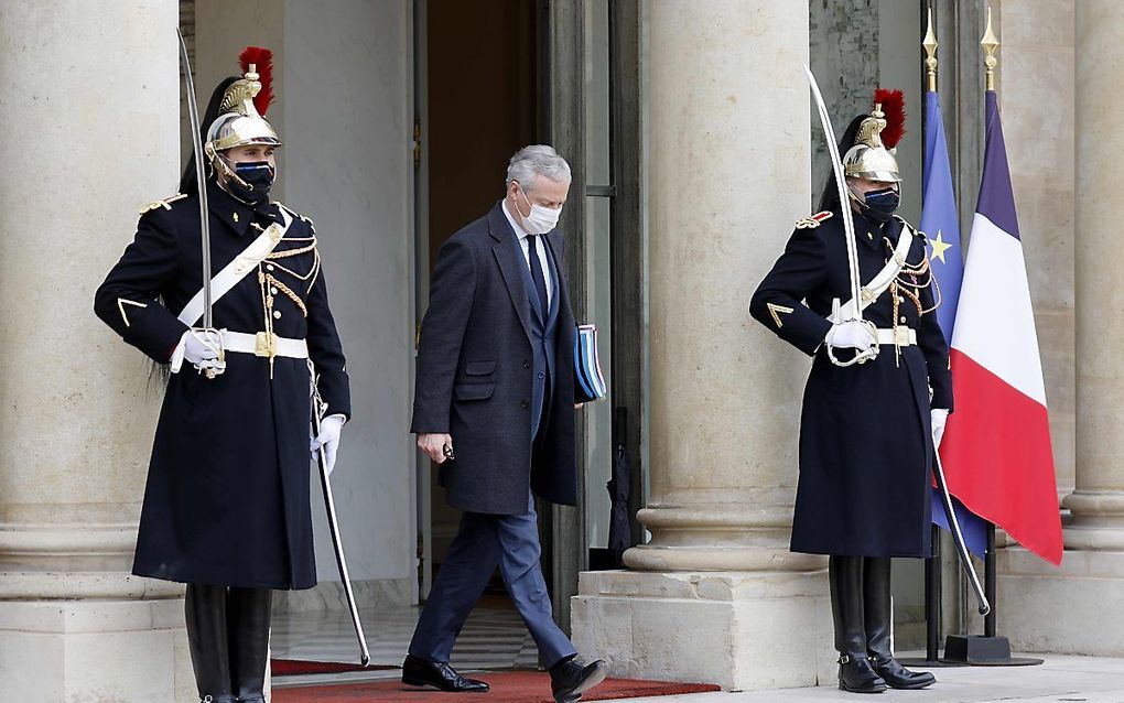 Le Maire. beeld AFP, Ludovic Marin