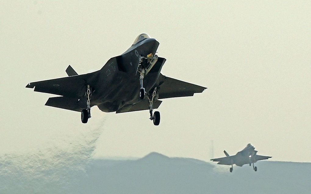 F35. beeld AFP, JACK GUEZ