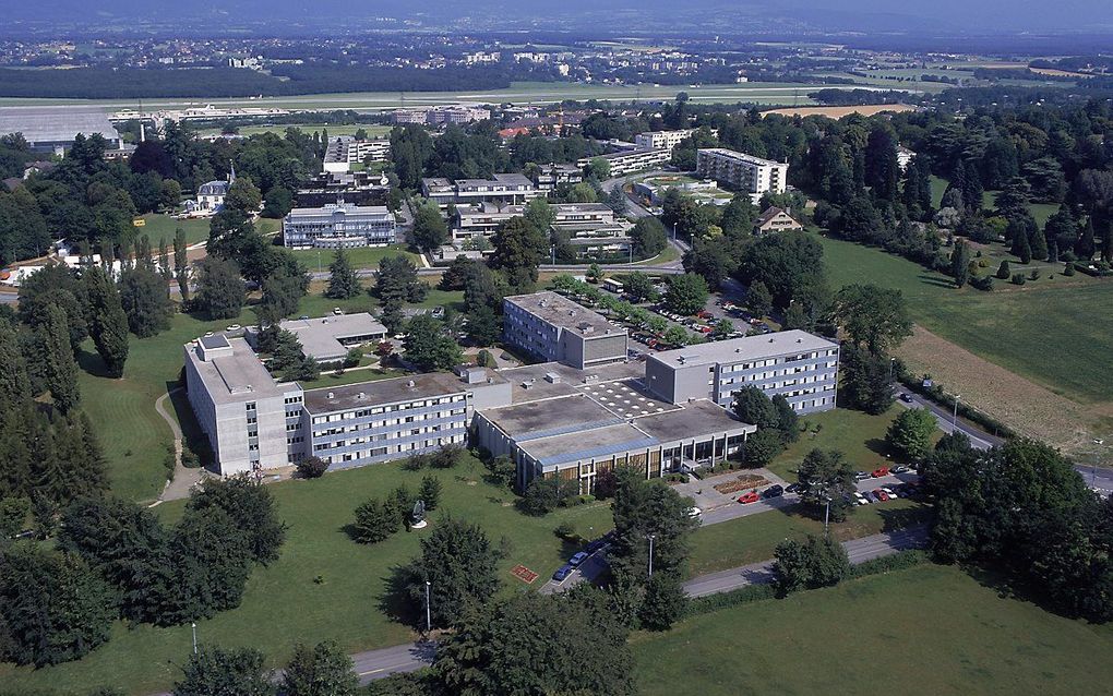 Archiefbeeld van het hoofdkantoor van de Wereldraad van Kerken in Genève. beeld Peter Williams/WCC