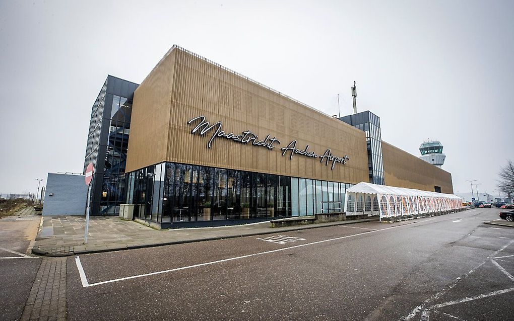 Exterieur van Maastricht Aachen Airport. beeld ANP, MARCEL VAN HOORN