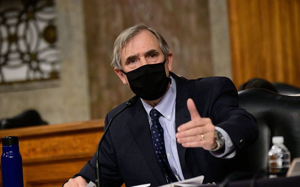 Jeff Merkley. beeld AFP, ERIN SCOTT