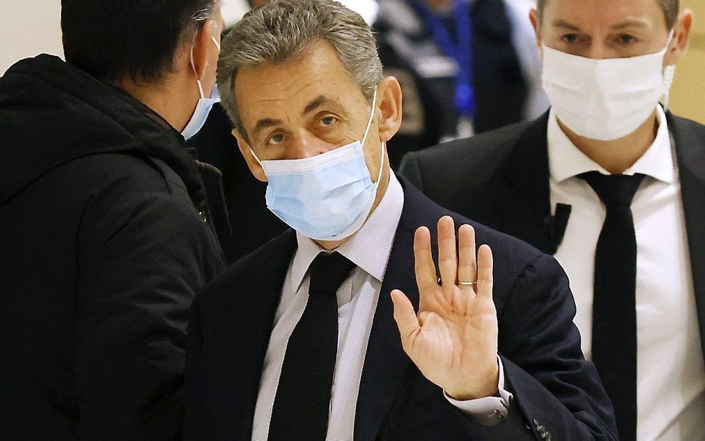 Nicolas Sarkozy. beeld EPA, Youan Valat