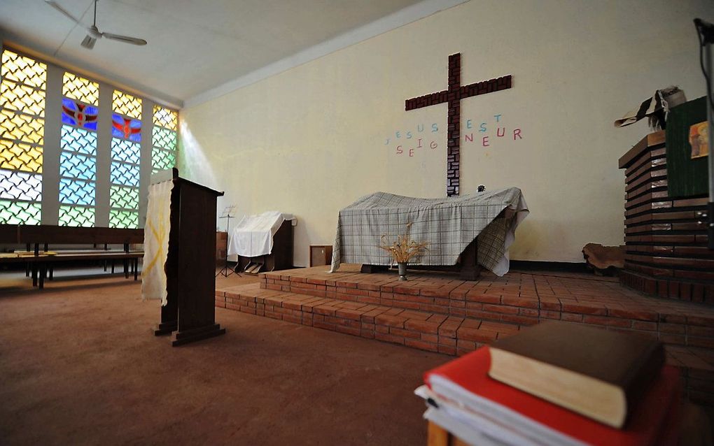 Een protestantse kerk in Algiers. beeld AFP, Fayez Nureldine