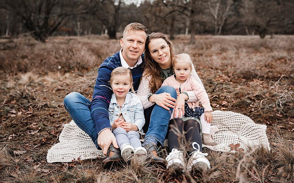 Bram en Janneke Nijveld en hun kinderen. beeld Fam. Nijveld