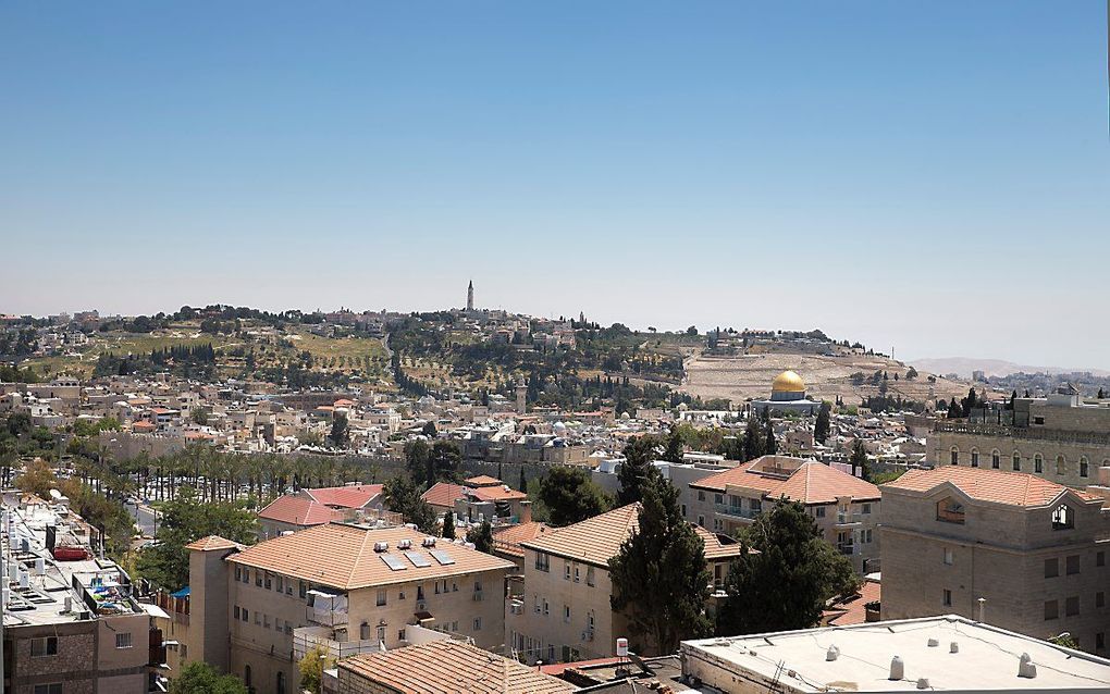 Negen Israëlorganisaties en deputaatschappen uit Nederland droegen gezamenlijk zorg voor de actie Noodhulp Israël. Foto: Jeruzalem. beeld RD, Henk Visscher