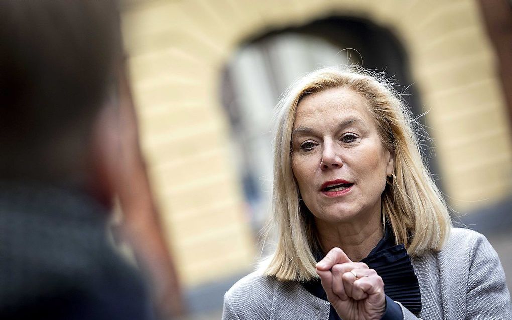 D66-leider Sigrid Kaag. beeld ANP, Sem van der Wal