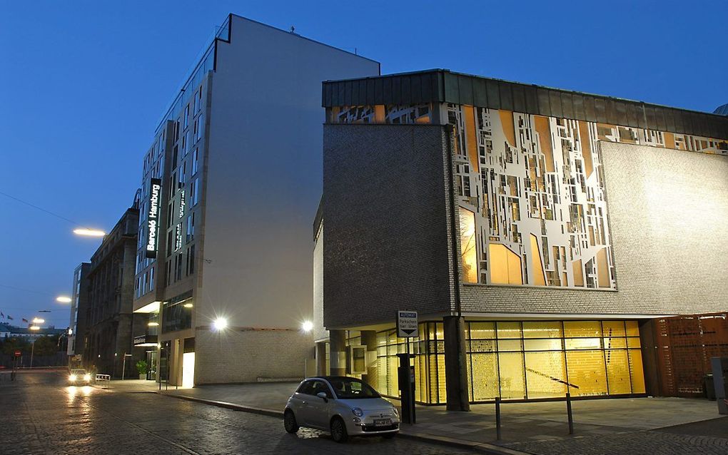 Kerkgebouw van de evangelisch-reformierte kirche in Hamburg. beeld RD