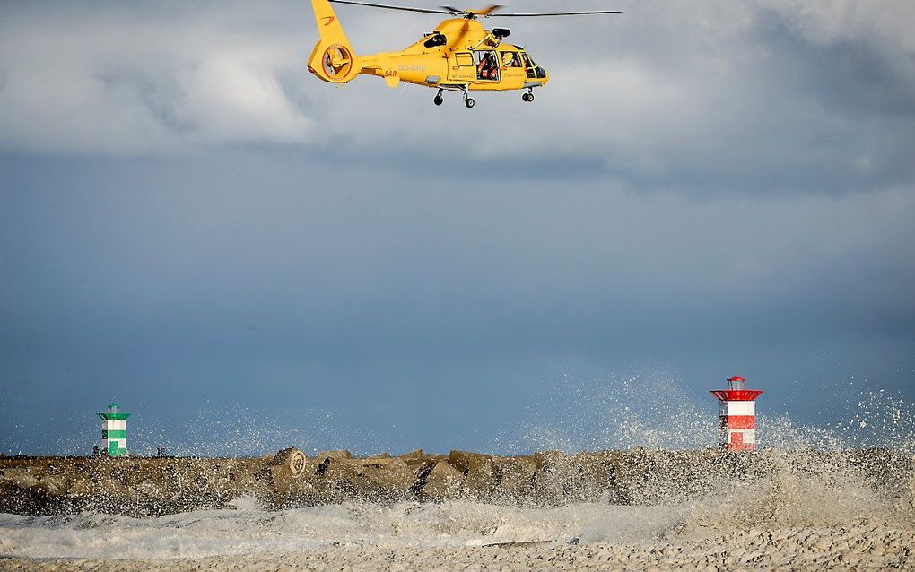 Een helikopter van de kustwacht. Archiefbeeld ANP SEM VAN DER WAL