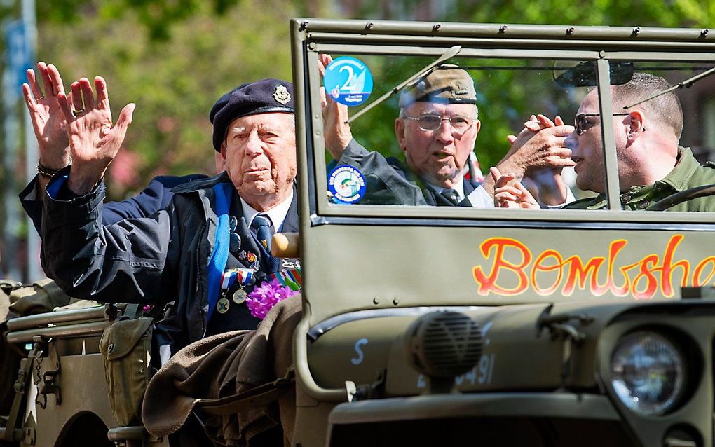 Bevrijdingsdefilé in Wageningen, 2019. beeld ANP PIROSCHKA VAN DE WOUW