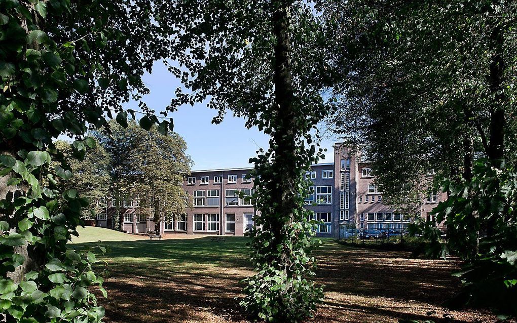 Het gebouw van de Evangelische Omroep in Hilversum. beeld RD, Henk Visscher