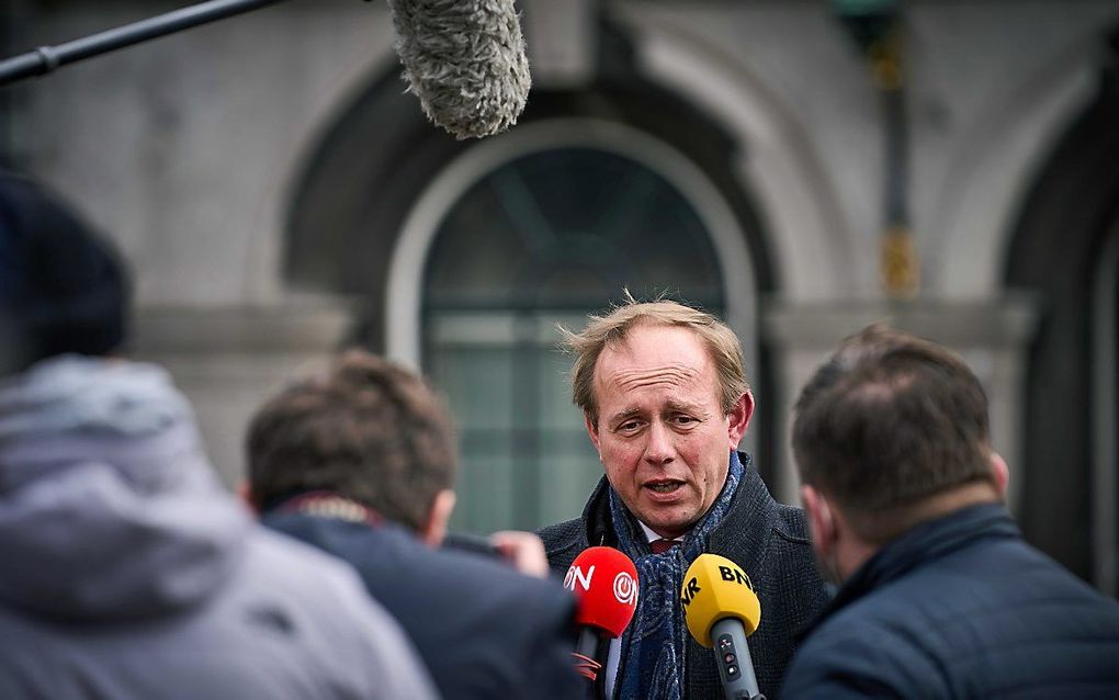 SGP-leider Kees van der Staaij. beeld EPA, Phil Nijhuis