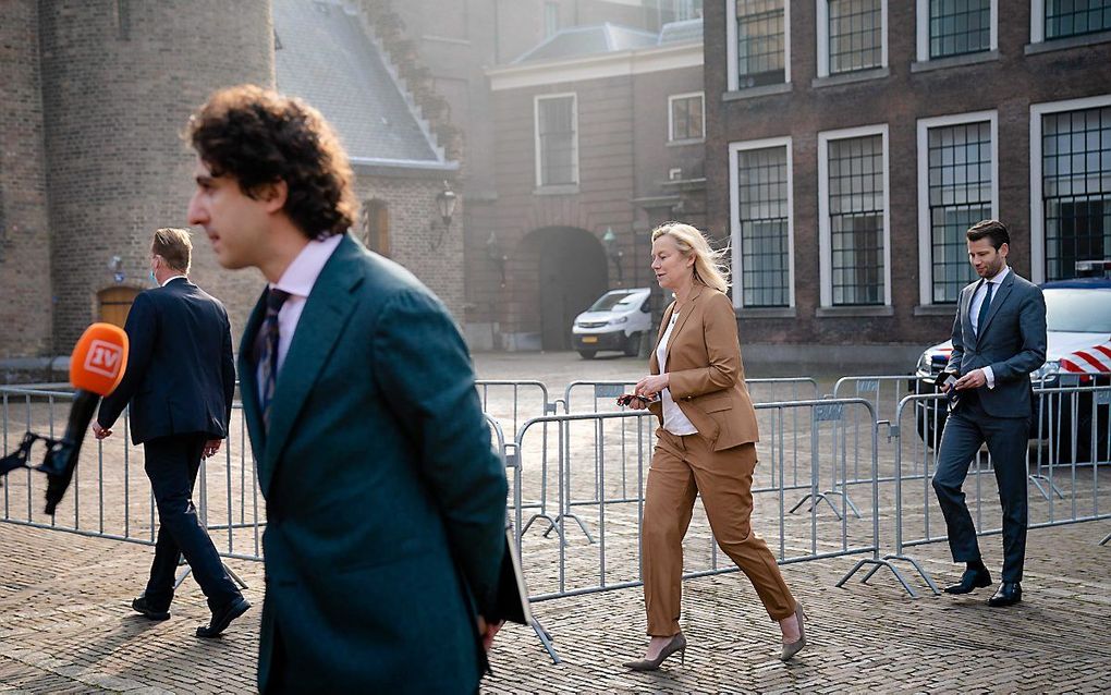 GroenLinks-leider Klaver (L). beeld ANP, Bart Maat