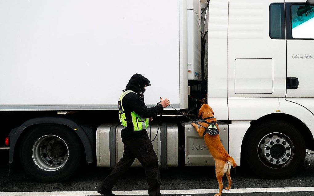 Calais. beeld AFP, Sameer Al-Doumy