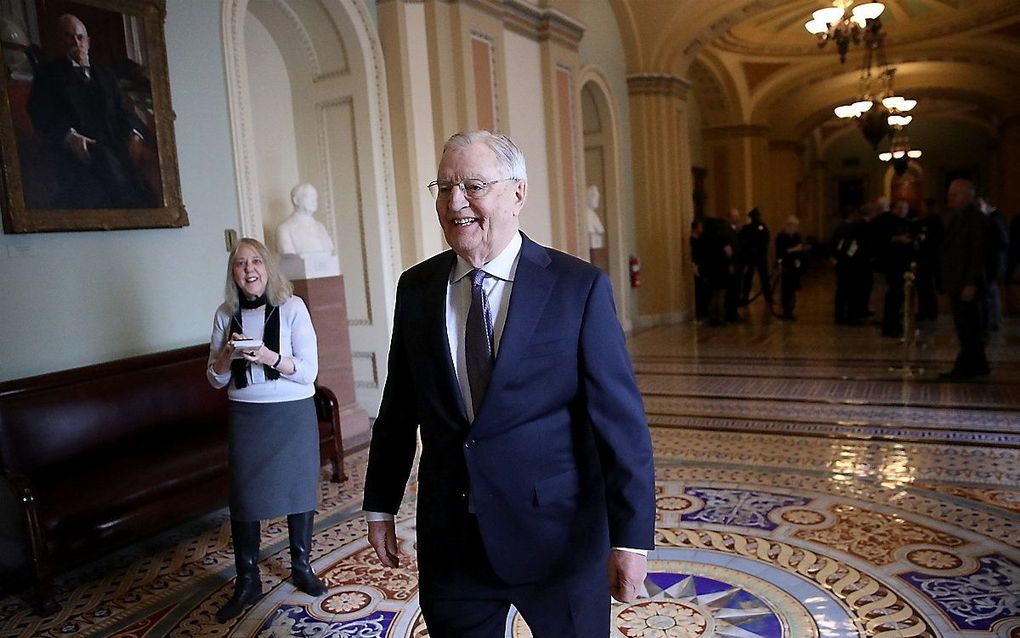 Mondale in 2018. beeld AFP, WIN MCNAMEE