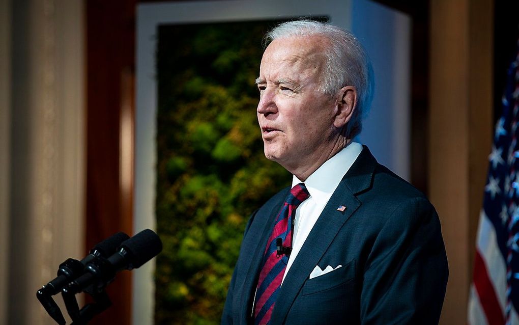 Biden. beeld EPA, AL DRAGO