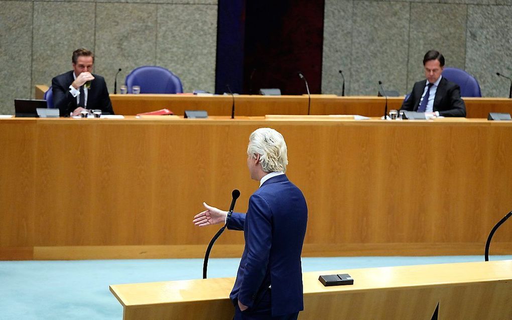 „Het Nederlandse politieke bouwwerk kraakt en knarst.” beeld ANP, Phil Nijhuis