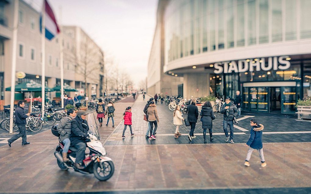 Almere, stadhuis (foto uit 2016). beeld Sjaak Verboom