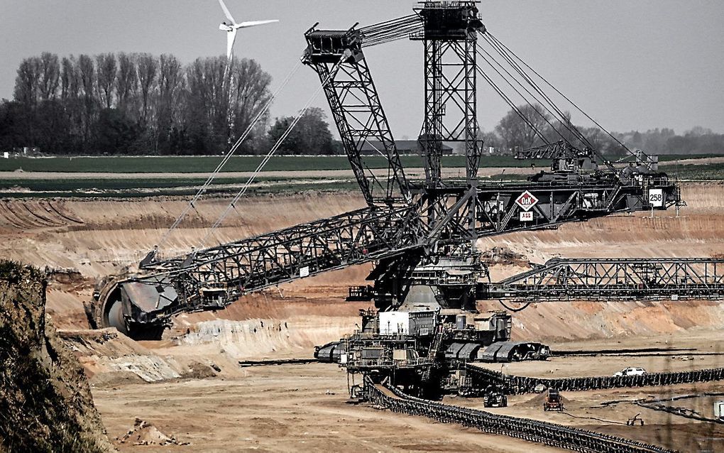 Kolenmijn bij Jackerath. beeld EPA, Sascha Steinbach