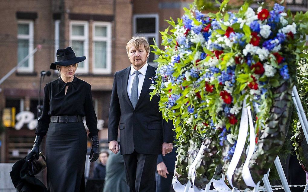 De dodenherdenking op 4 mei 2020. beeld ANP