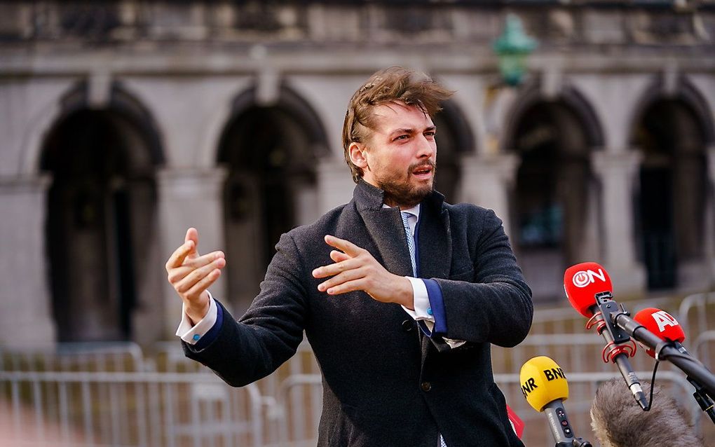 Thierry Baudet, de voorman van Forum voor Democratie. beeld ANP, Marco de Swart