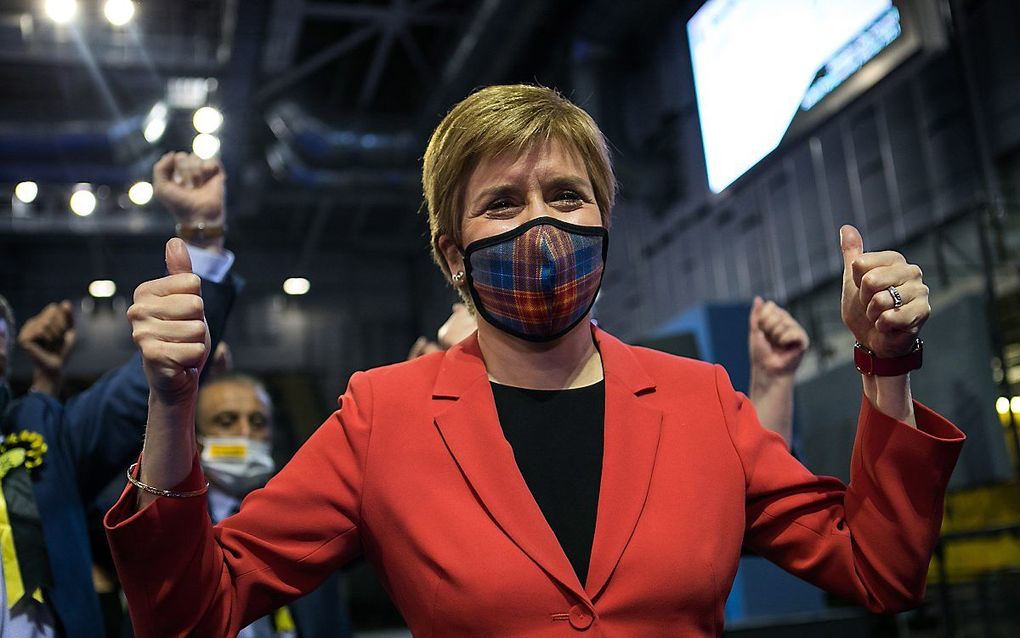 Nicola Sturgeon. beeld EPA, ROBERT PERRY