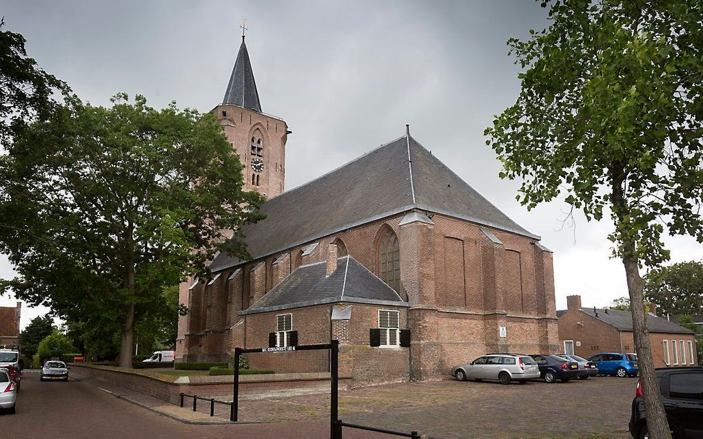 Oude kerk Bunschoten. beeld Sjaak Verboom