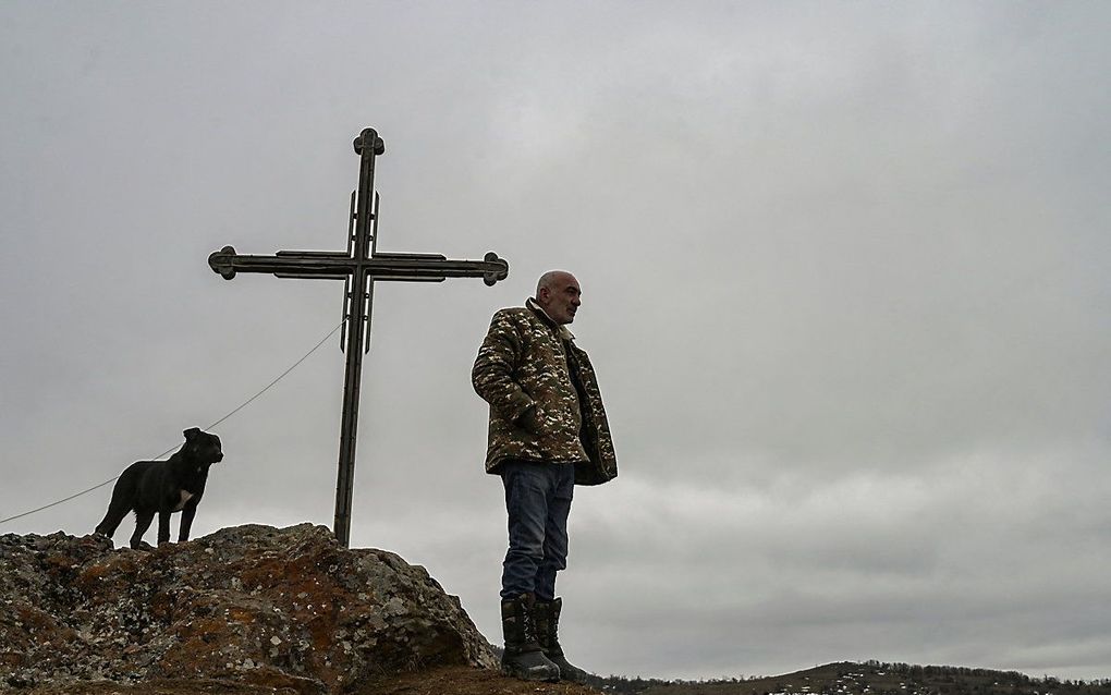 Shurnukh, Armenië. Het dorpje bevindt zich op de grens met Azerbeidzjan. beeld AFP, ARIS MESSINIS