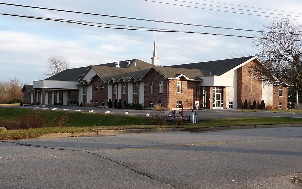 Church of God in Aylmer (Ontario). beeld Wikimedia