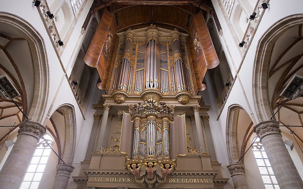 Het hoofdorgel van de Grote Kerk in Alkmaar. beeld RD, Henk Visscher