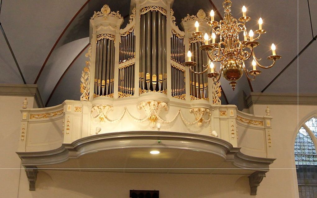 Het Reilorgel in de hervormde Oude Kerk van Lunteren. beeld RD, Anton Dommerholt