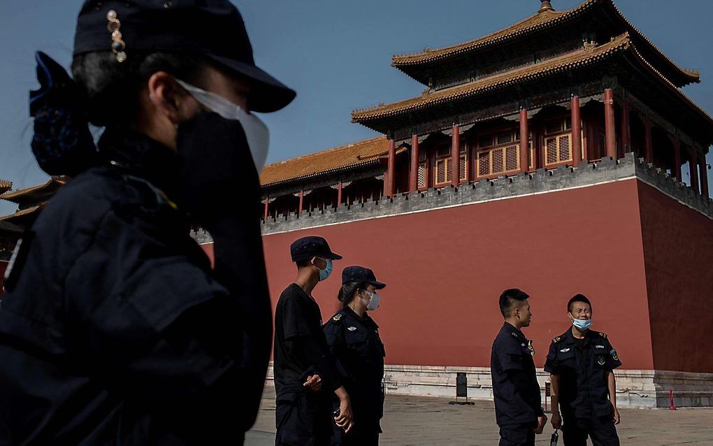 Straatbeeld in China. beeld AFP, Nicolas Asfouri