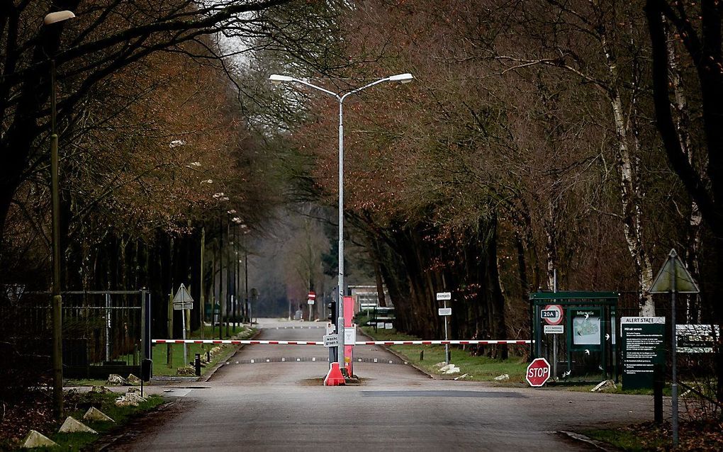 Defensieterrein in Nieuw-Milligen, de plaats waar de oude radartoren staat. beeld ANP, Robin van Lonkhuijsen