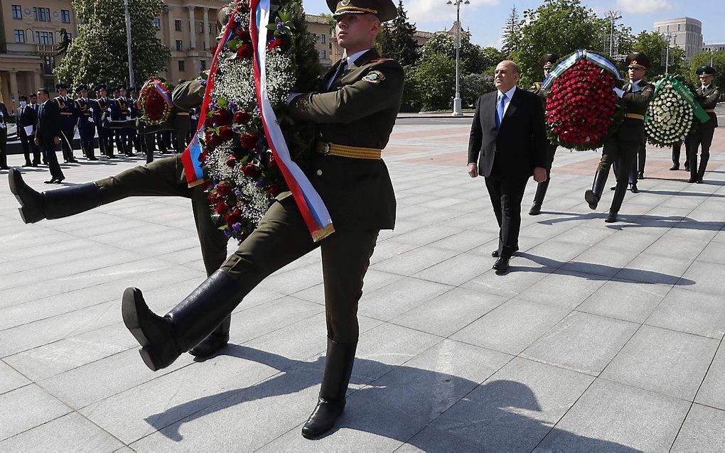 Minsk. beeld AFP, Dmitry Astakhov