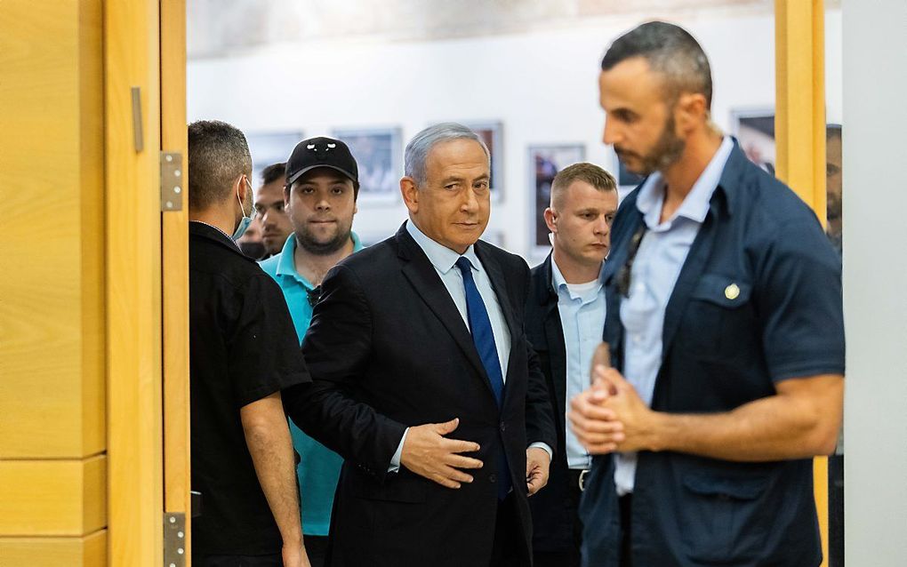 Benjamin Netanyahu. beeld EPA, Yonatan Sindel